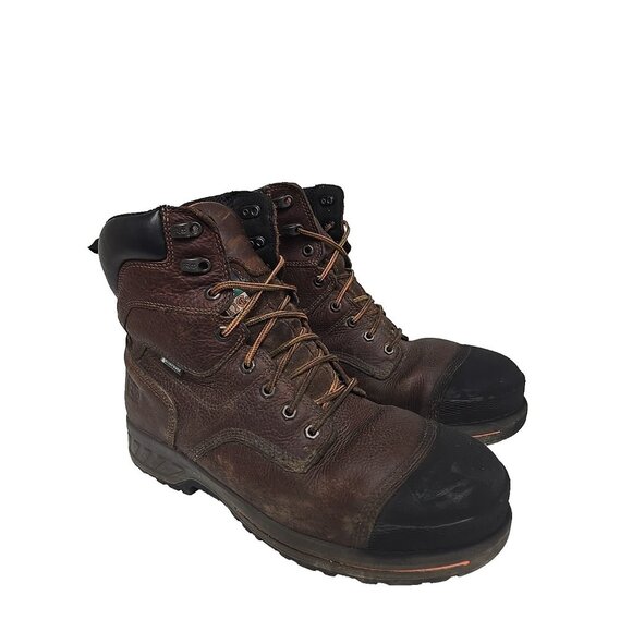 Timberland PRO 8" Men's Endurance HD CTCP Work Boots A1Q5U Brown Size 12W - Picture 1 of 11